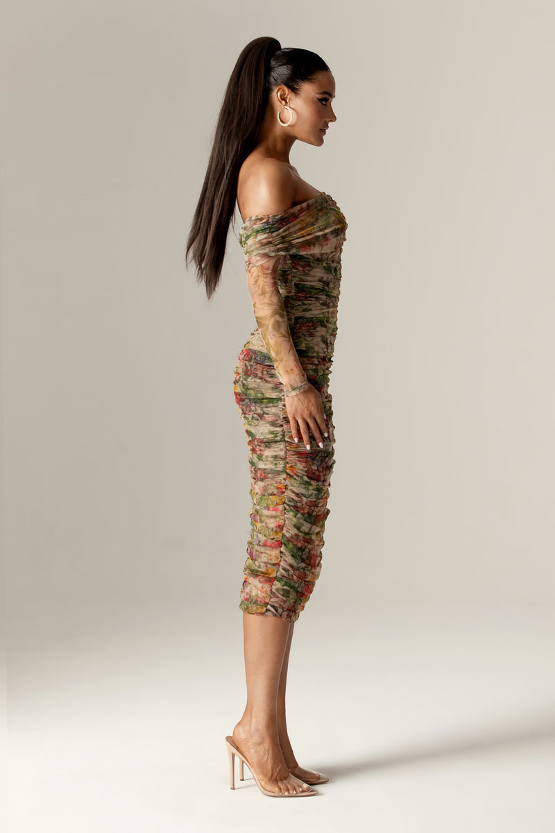 hayley midi dress Aliava